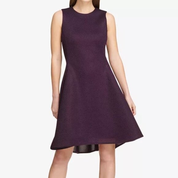Dkny Dresses & Skirts - DKNY Mesh Fit & Flare Dress w/ Pockets